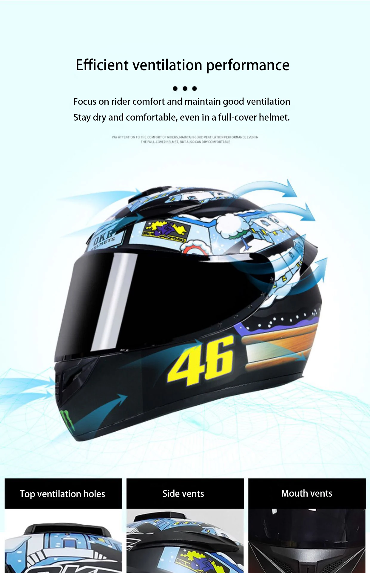 Full Face Helmet Motorcycle Face Mask Helmet Manufactures Helmets