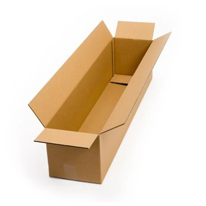 Custom Colorful Plain Kraft Long Size Corrugated Carton Surfboard Packing Cardboard Boxes for Packaging
