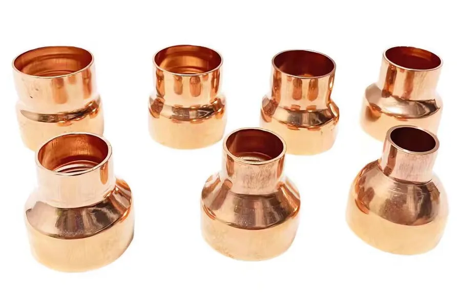Custom Tp2 Air Conditioning Cooling Copper Pipe Fittings With Welded ...
