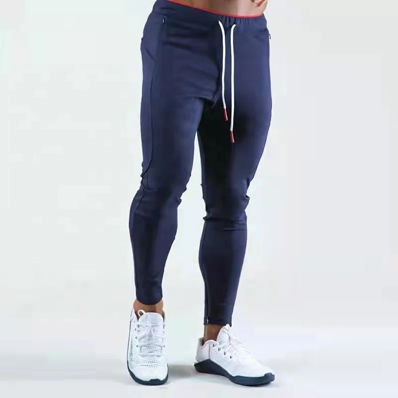 JL0713B Mens Cargo Joggers Pants Gyms Fitness Sportswear Men’s Tight Jogging Cargo Pants Cotton 100% Stacked Sweatpants