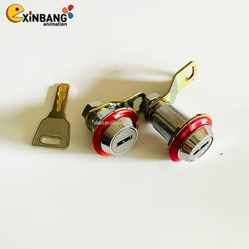 Coin Operated Game Machine Cabinet Lock Anti-Theft Lock for Arcade Game Machines Cabinet Door Cylinder Cam Lock