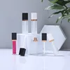 Transparent Tube with White Lid