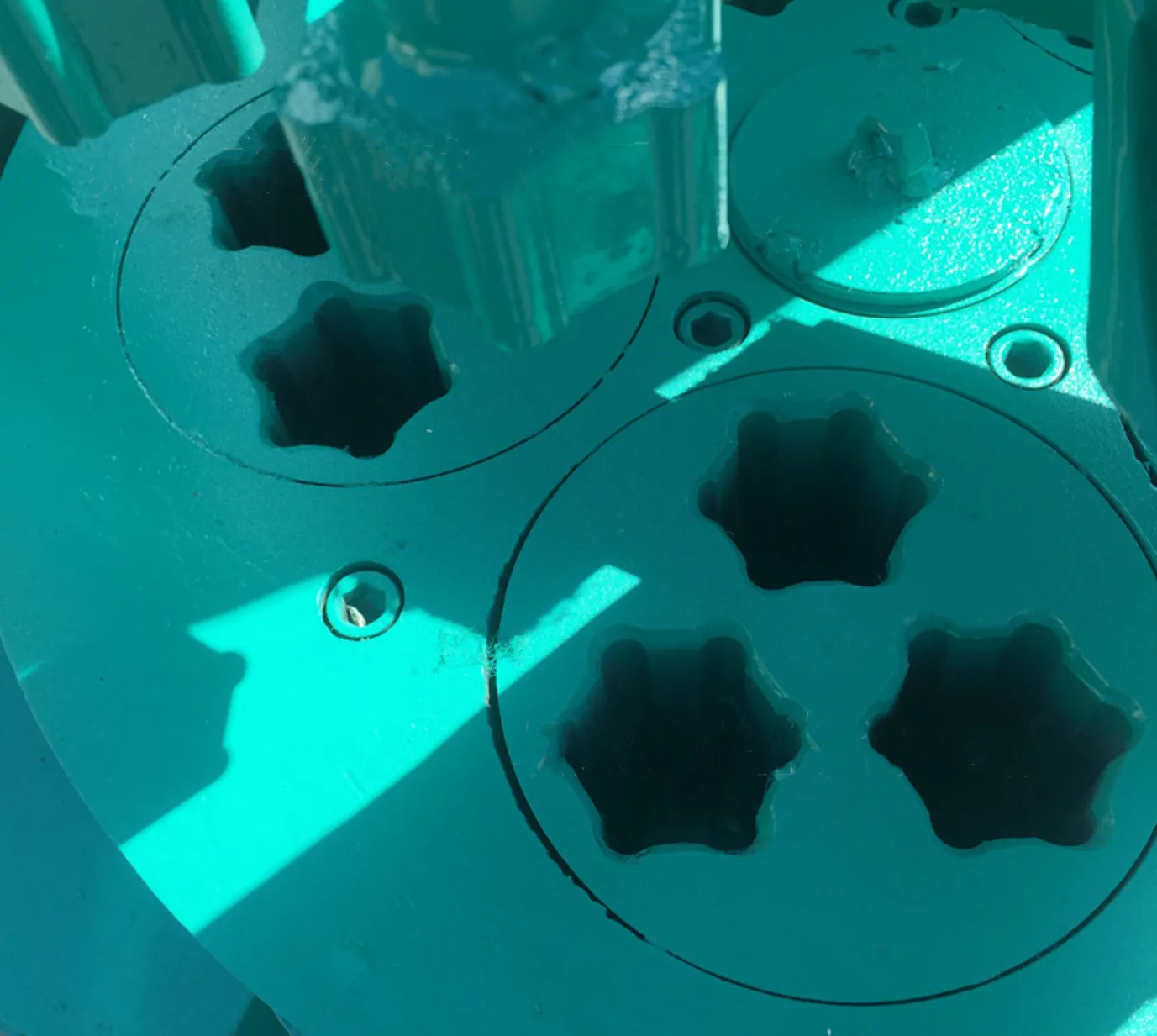 Electric Engine Honeycomb Press Hexagon Charcoal Coal Beehive Briquettes Making Machine