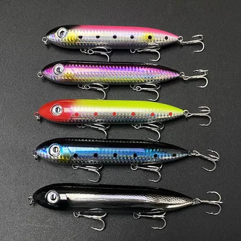 Lure 125mm/26g Stainless Steel Floating Pencil Bait 'Son Water Surface' for Sea Bass Largemouth Bass Sea/Freshwater Use New – Pencil – view 4