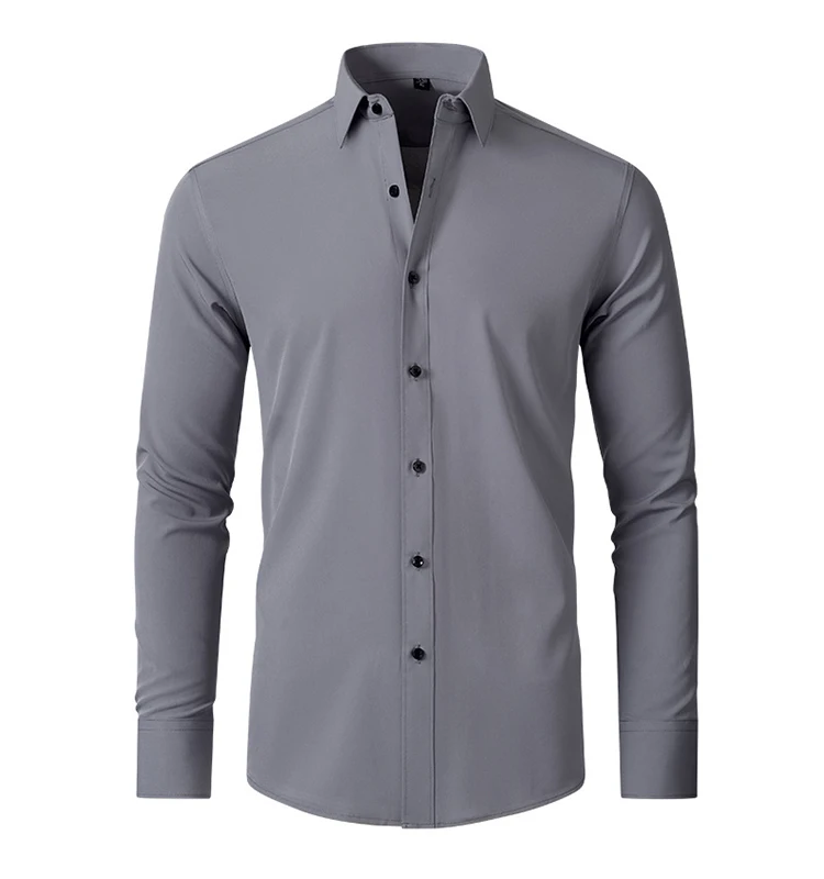 Oem/odm Designed Mens Dress Shirt Cotton With Long Sleeve Cheap Price