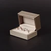 Gold wedding ring box