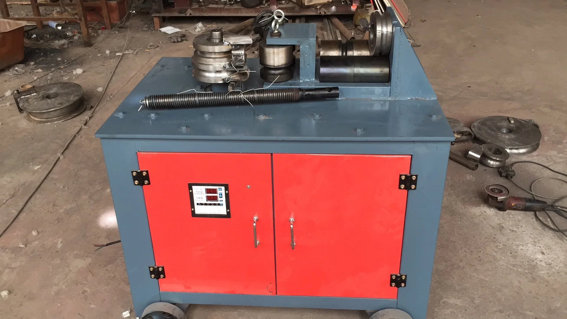 全自动数控平台弯管机地铁门把手折弯机金属圆管折弯机