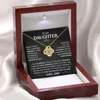Collar (oro) + Caja de luz para tarjetas