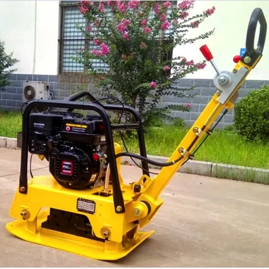 Дешевая заводская цена небольшая гидравлическая Вибрирующая пластина Уплотнительная Машина дорога для