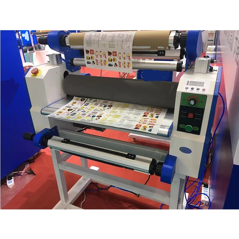 Manual 650mm Warm and Cold Laminator Heavy Duty  Laminating Machine Crystal Label Special Laminating Machine