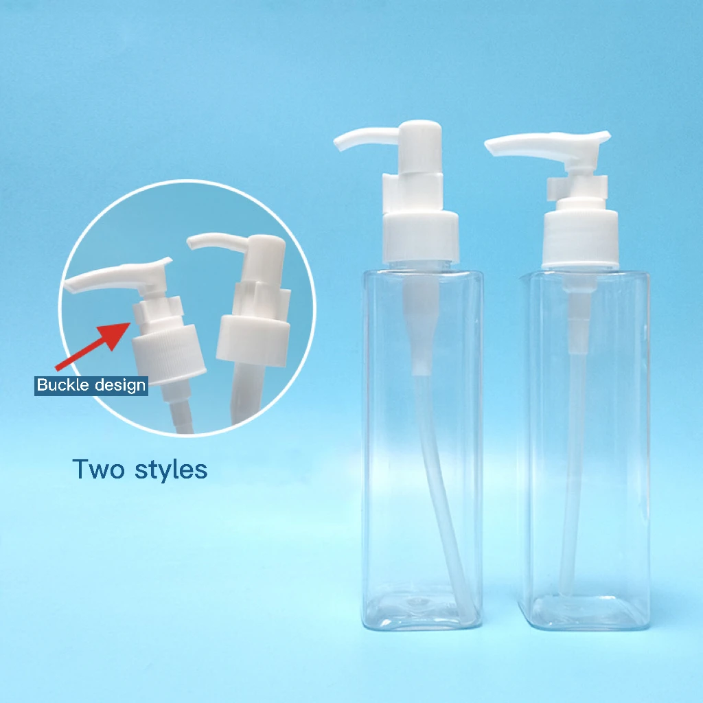100ml 120ml 150ml 180ml 200ml square Transparent Spray Bottle Toner Bottle
