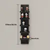 Black 5-layer floating frame - 10mm
