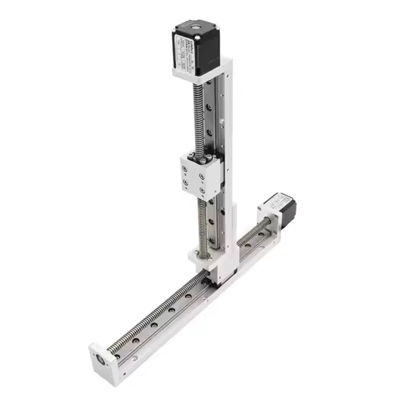NEMA 11 Stepper Motor Linear Actuator Slide, 100mm Travel Mini Linear Rail Guide With T6x1 Screw For CNC 3D Printer XYZ Axis Stage