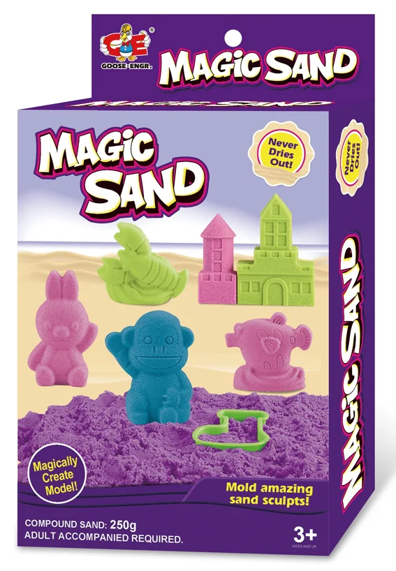 Wholesale Children Colorful Space Sand Toy With Molds Play Set Buy