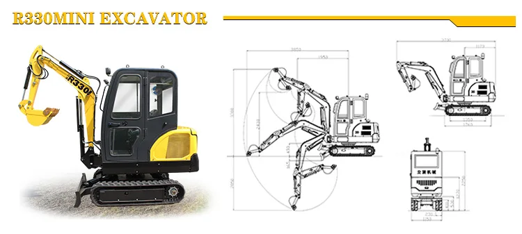 가장 비용 효율적인 굴삭기 공장-Mini Excavators For Sale - Rippa® China Manufacturer