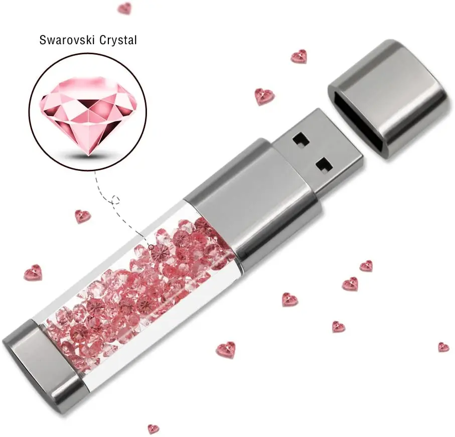 Stylus Touch Pen USB Stick 3 in 1 with Crystal usb pendrive 16gb 3 in 1 Stylus Pen glass usb pendrive 16gb - ANKUX.COM