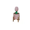 Llavero Tulipán Rosa [con soporte]