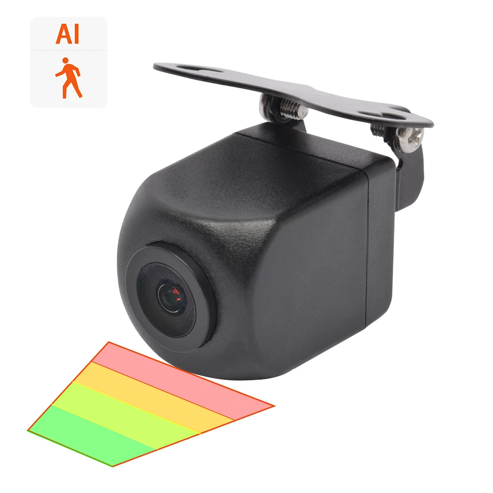 PJAUTO AI BSD Smart Pedestrian Detection Car Backup Camera Reversing Aid Camera for Car