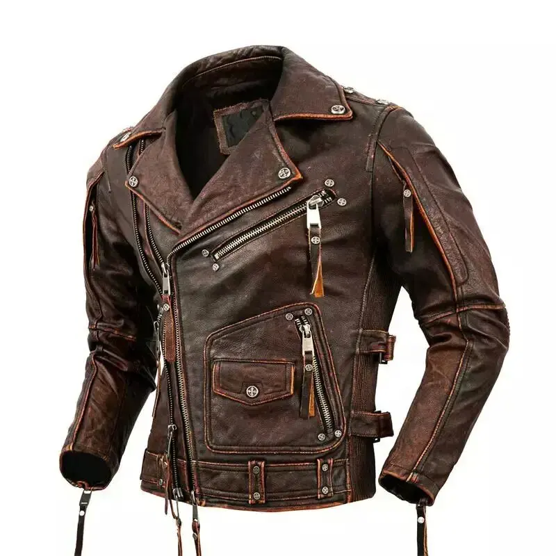 2024 Riding Leather Jackets - Durable & Stylish Motorcycle Gear