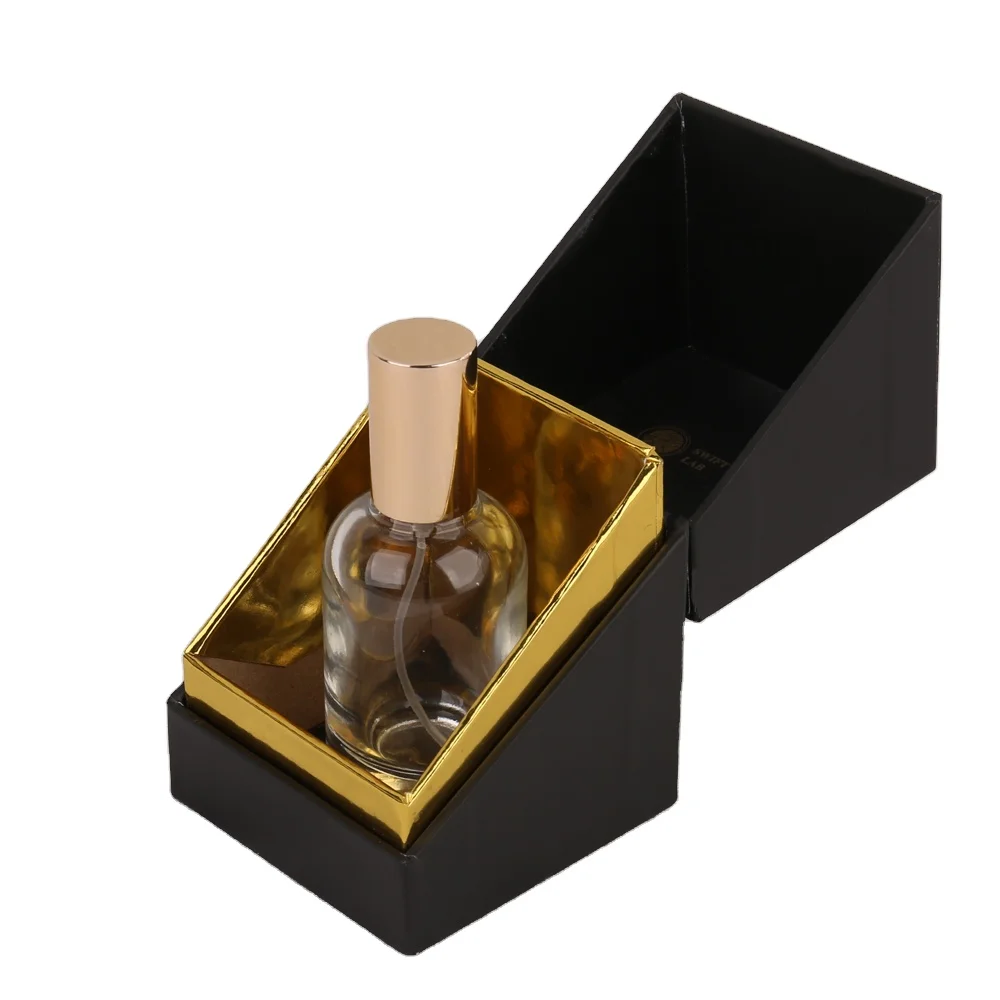 Boîtes personnalisées pour flacons de parfum en papier cartonné spécial, impression, dorure à chaud, fermeture magnétique, boîte de luxe pour coffret cadeau de parfum