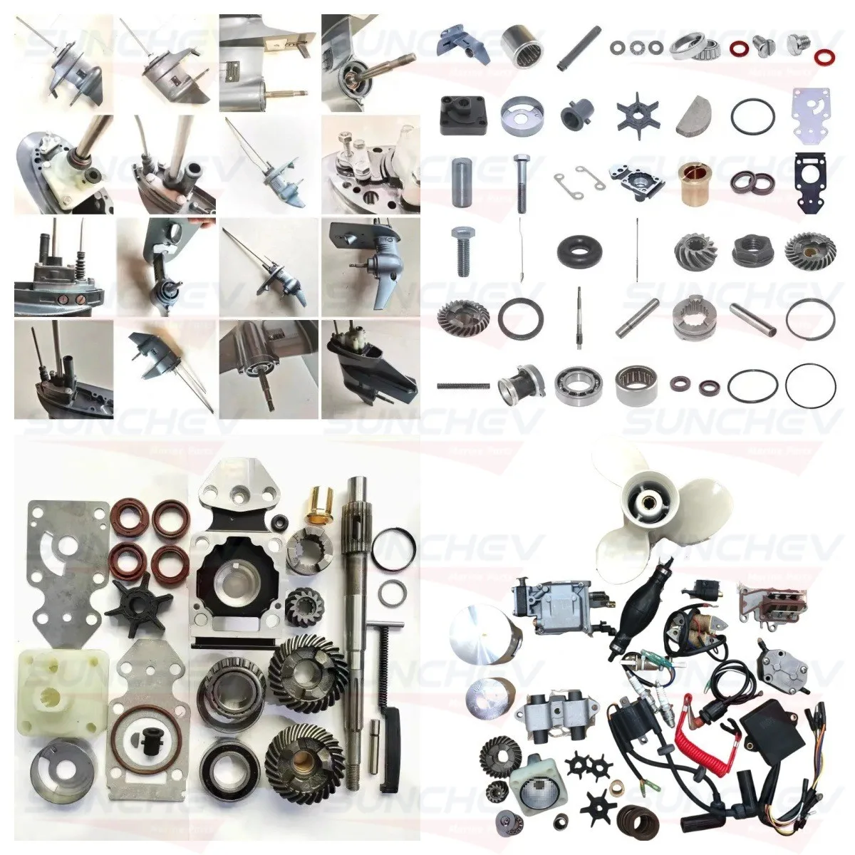 Suzuki Outboard Engine Parts - 13150-90L20 Valve Assy Reed