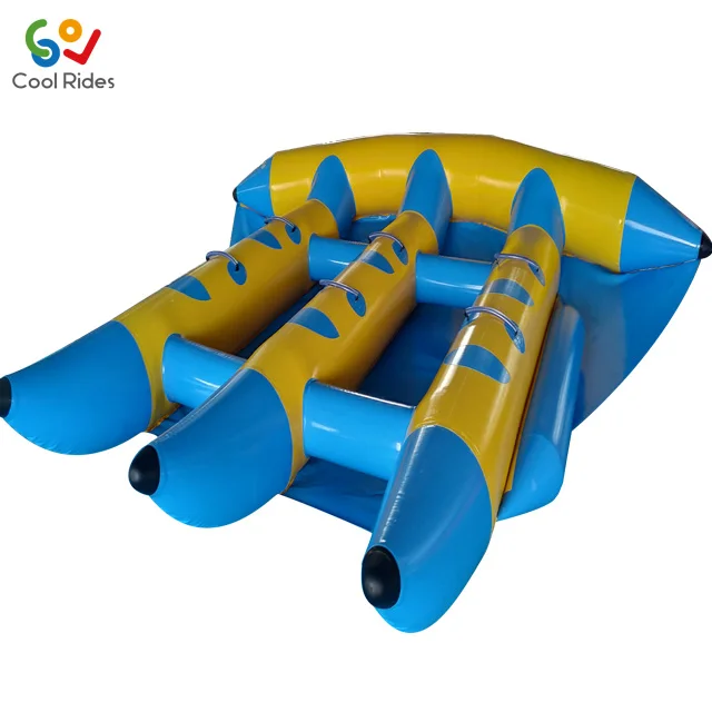 Commercial Inflatable Fish Tube Towable,Flying Inflatable Fish Boat ...