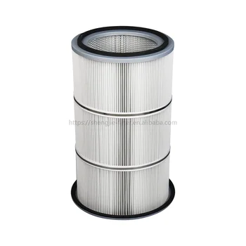 Dust Filter Cylindrical Air Filter Cartridge for Air Dust Pollution Control