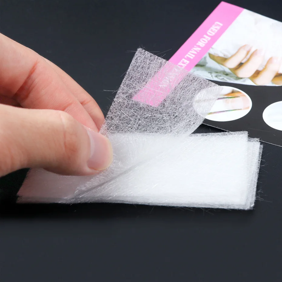 Cuccio Fiberglas-Seiden-Fingerwickelblätter – 1 Rolle Für Nagelverlängerung & -stärkung