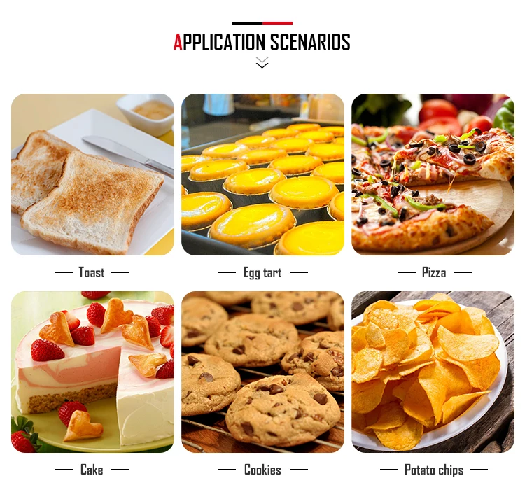 Lijia Factory High Quality OEM Custom 5 Trays Electric Convection Oven Cooking  for Sale