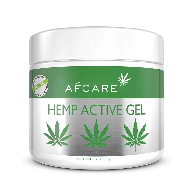 Hemp Active Gel For Pain Relieving And Repairing Body Skin Care Gel Moisturizing Private Label Pain Relief Gel