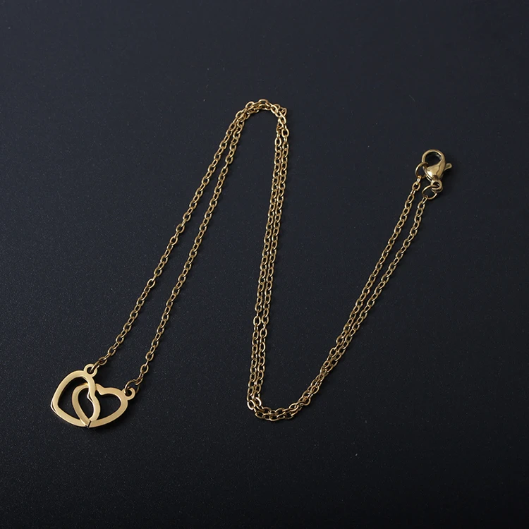 Interlocking Heart Necklace