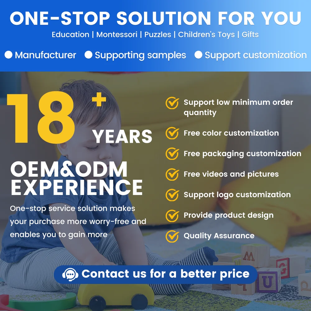 Houten geometrische vorm voedsel/fruit vijf sets kolommen vroeg educatieve puzzels Montessori houten sorteer- en stapelspeelgoed