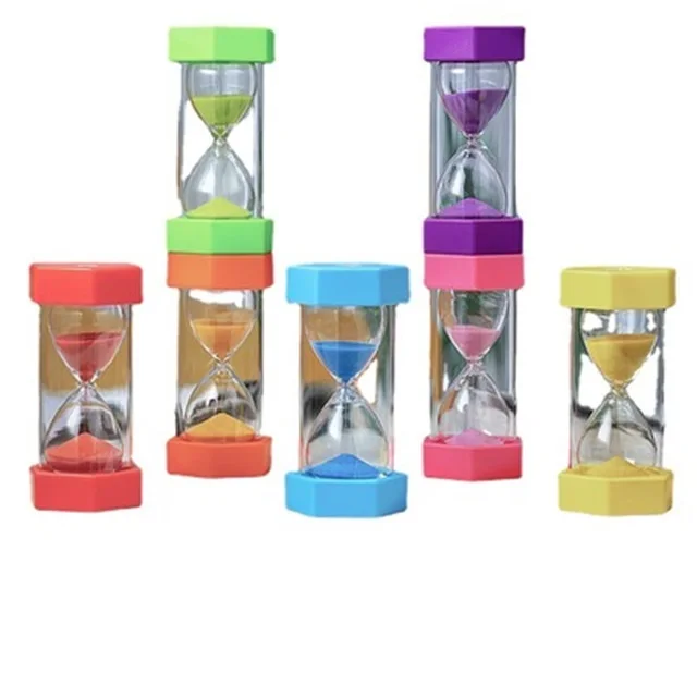 Custom Sand Timer Empty 120 min Angel Dynamic Quicksand Box Hour Glass Sand Timer