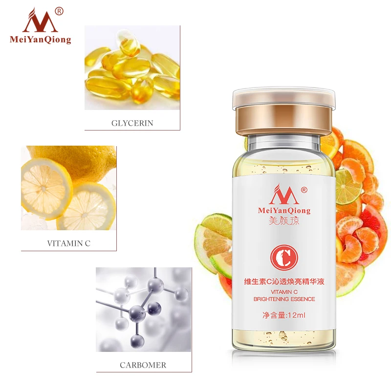 
Уход за кожей, отбеливающая Сыворотка для лица с витамином C, против морщин, Антивозрастная Увлажняющая сыворотка для ухода за лицом, сыворотка для удаления темных пятен VC 