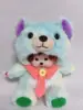 Blue bear tie