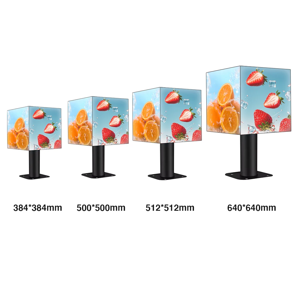 2026 Hot P3 LED Pixel Video Logo Sign Cubic LED Screen Display for ...