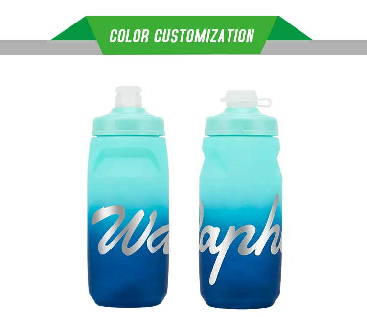 Bpa Free Soft Squeeze Plastic Sport Water Bottle Cycling Sport Drink ...