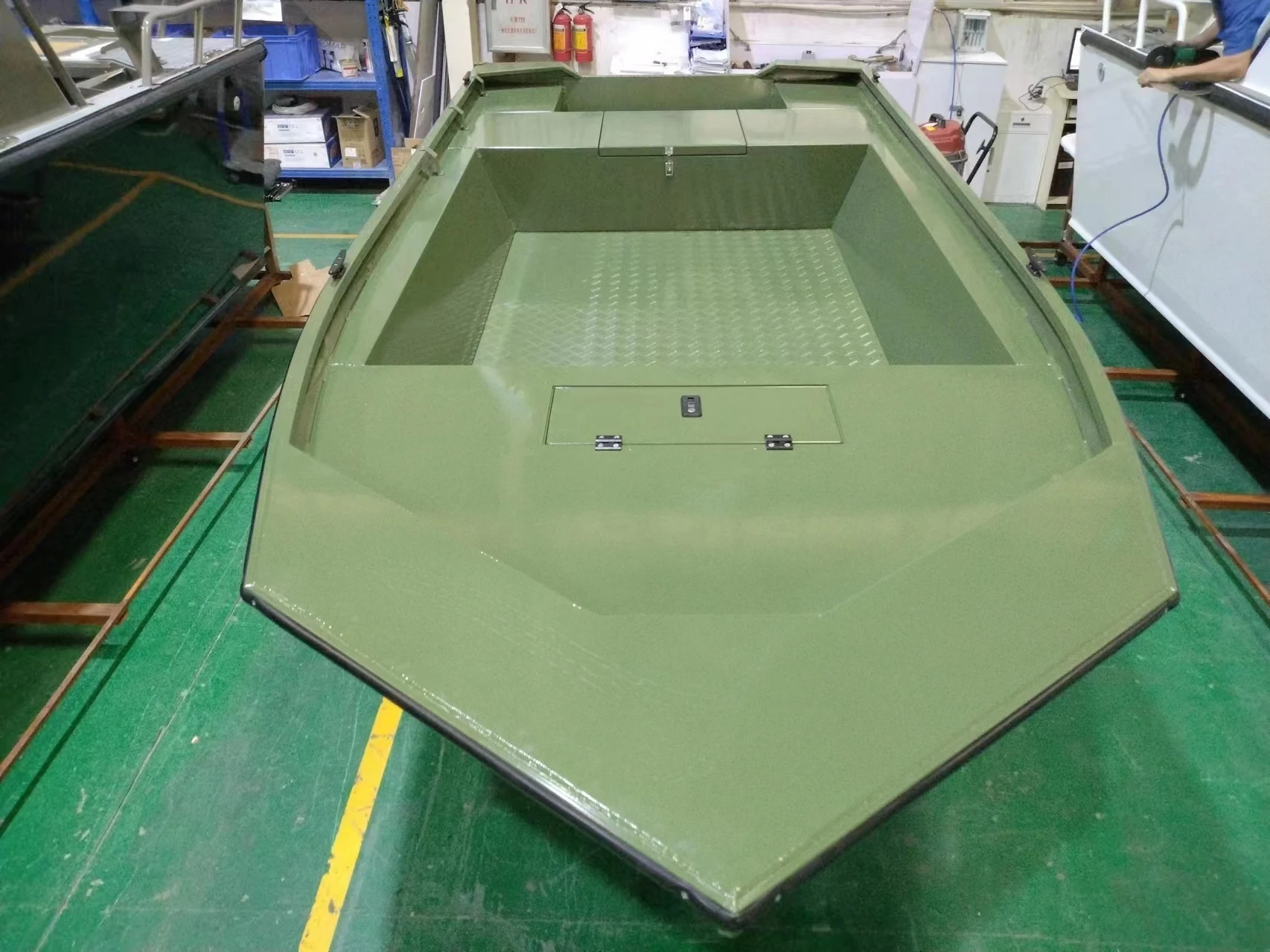 Kindle 16ft 4 Persom Flat Bottom Jon Aluminum Boats for Sale