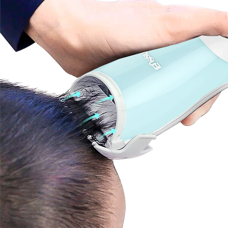 Tondeuse à Cheveux Rechargeable Pour Enfants - Silencieuse, étanche Et Sécurisée - 3 Têtes/sabots Inclus - Recharge USB - Unisexe