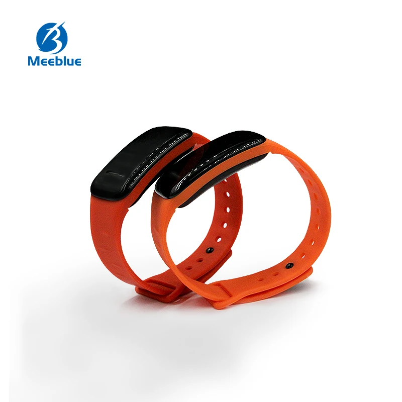 Social Distance Proximity tracker Alarm Bracelet Personal Alarms bluetooth Alarm Ip67 Waterproof NRF51822 Chip BLE Beacon
