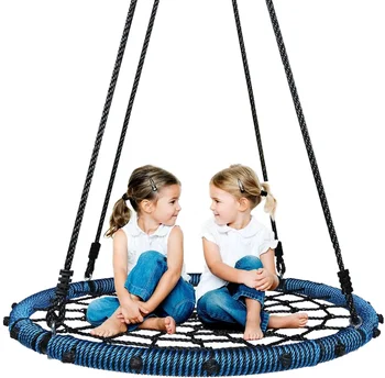 Garden children swing, Patio nest swing, outdoor round swing