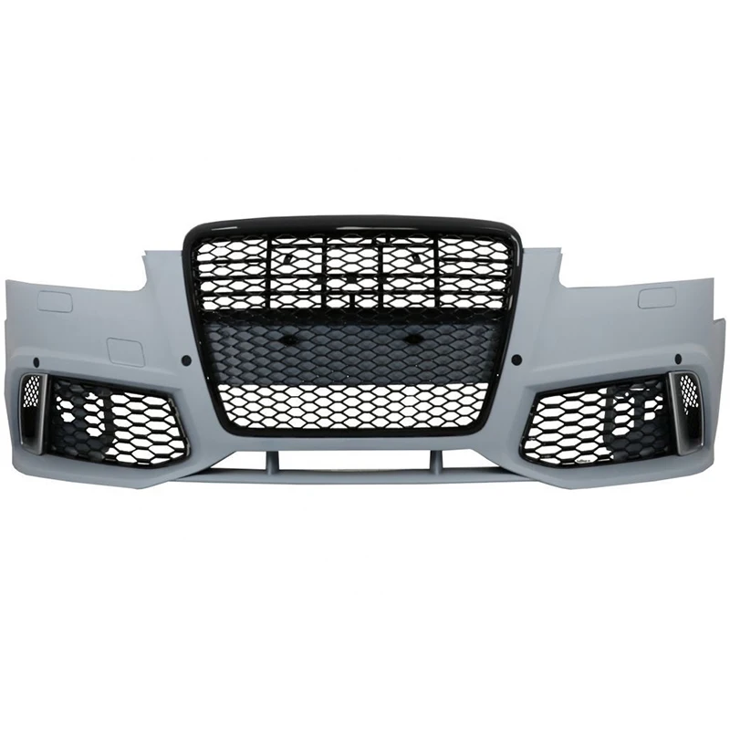 RS6 C7 Look Front Bumper Body kit For Audi A6 C6 4F Full bodykit upgrade 2004-2011