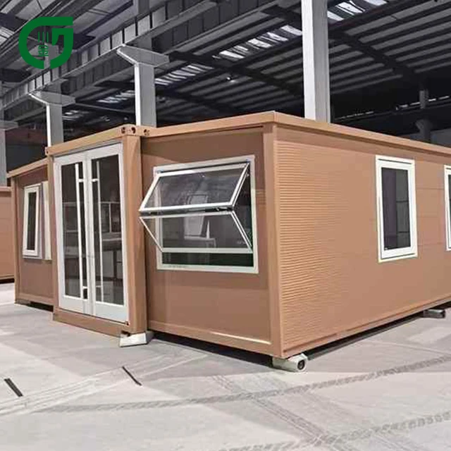 Apartments Home Offices Hotels Outdoor Warehouses Villas Sandwich Panel Steel 20ft 40ft Expandable Flat Pack Container House