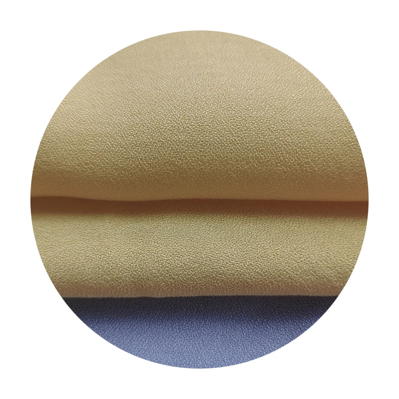 54% полиэстер 46% искусственный шелк Cupro ткань 60S как женское платье из спутанного вискозы