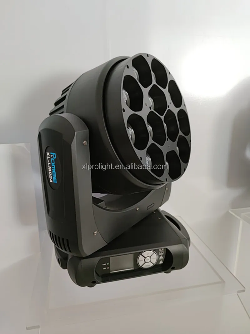 New 12x40W LED Wash Zoom Moving Head Light Stage Lighting