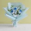 Borsa regalo rosa-blu
