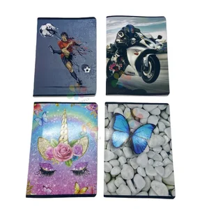 Manufacture Factory Wholesales Ruled Line Staple Binding A4 A5 Exercise Book for Serbia 14.5*20.2cm Offset Paper