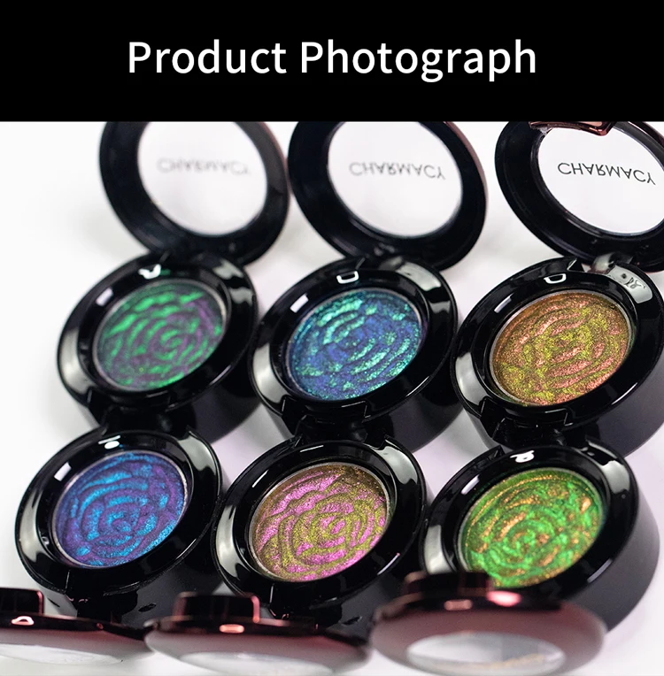 Hot Selling Custom Duochrome Eyeshadow Cosmetic Glitter Eye Shadow