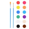 12 Couleurs 2 Pinceaux - 5ml