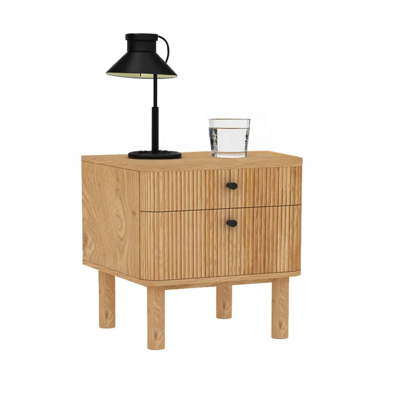 Deft Design Ashley Catalina Modern Nightstand Luxury Bedside Storage ...